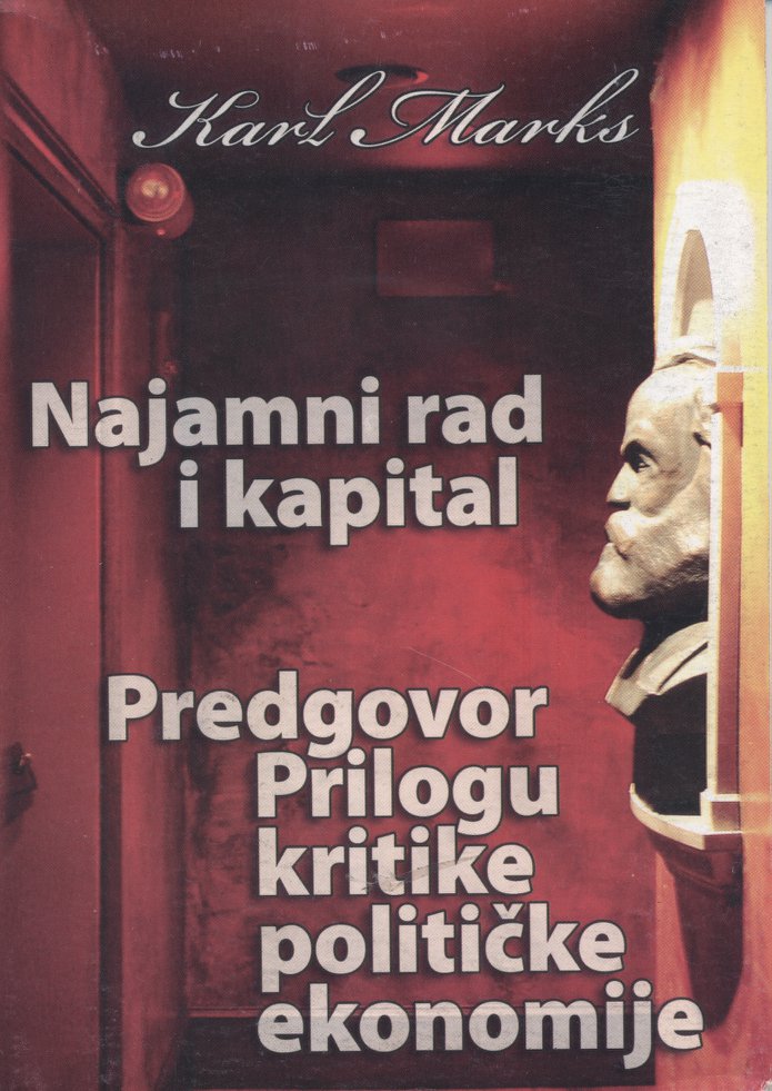 Najamni rad i kapital - korica